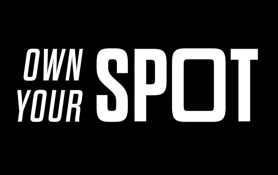 Mijn pagina: Own Your Spot — jouw idee, jouw plek